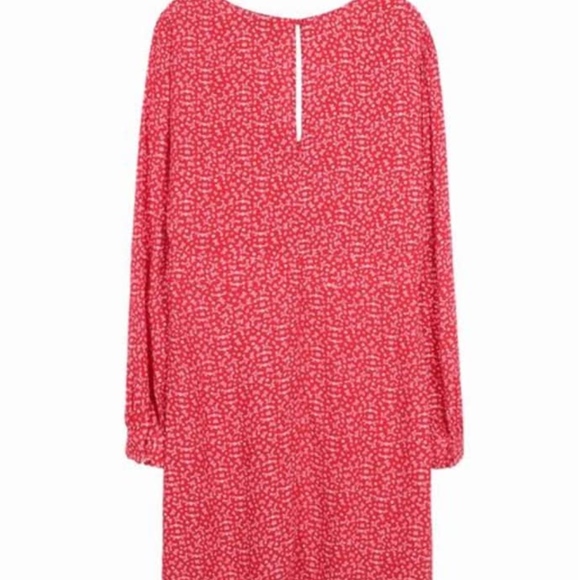 FRNCH Red Floral Amelie Dress XS - Picture 6 of 8